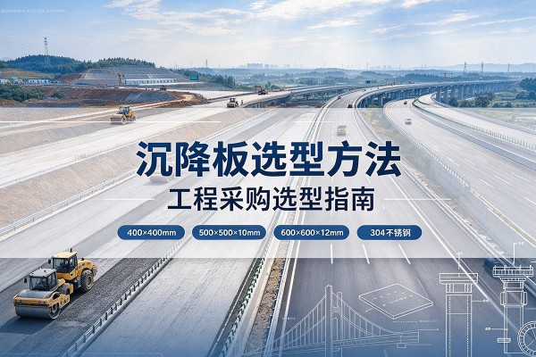 尼勒克沉降板选择方法