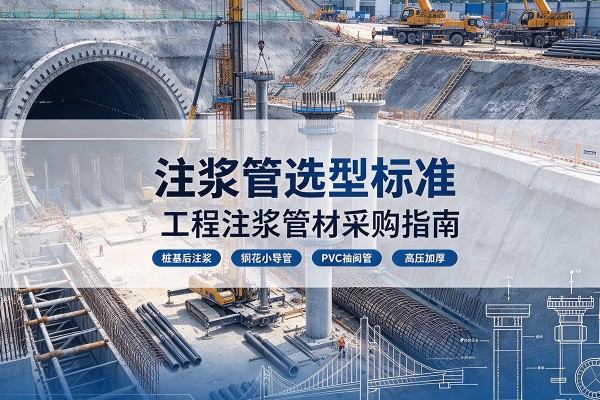 尼勒克注浆管选型标准
